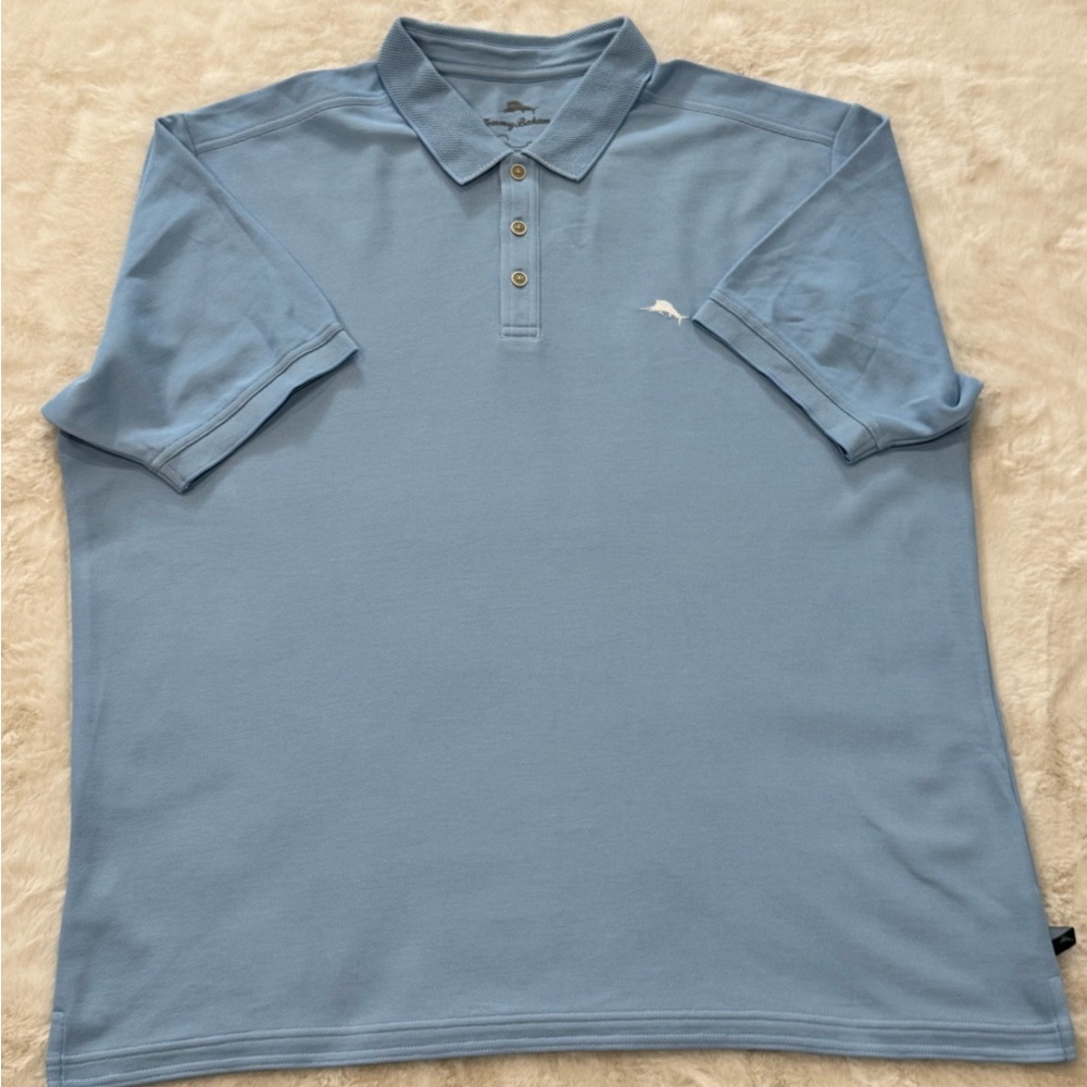 Tommy Bahama Light Blue Polo Shirt